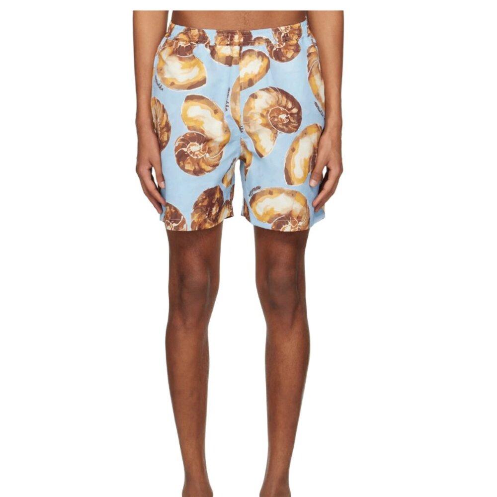 BNWT SS23 NANUSHKA KENAN SEASHELL SWIM SHORTS M